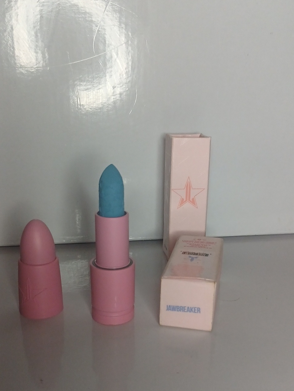 NIB Jawbreaker - Blue Colored Jeffree Star Velvet Trap Matte Lipstick